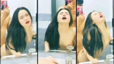 [Hot] Bảo Uyên 2k5 sinh viên Hutech trắng múp mặt siêu dâm lộ clip địt trước gương với ny lên đỉnh trợn cả mắt chủ động cầm máy quay siêu dâm dục