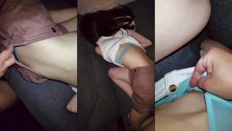 Cô bạn thân thất tình say xỉn ngủ nhờ và cái kết được khám phá cơ thể em